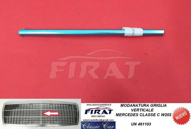 MODANATURA GRIGLIA MERCEDES CLASSE C W202 VERTICALE (461103)